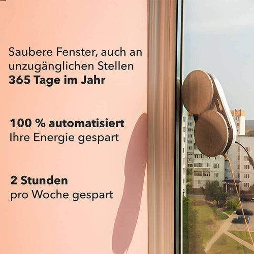 Fensterputzroboter Intelligent – Modell 2026 mit Auto-Spray