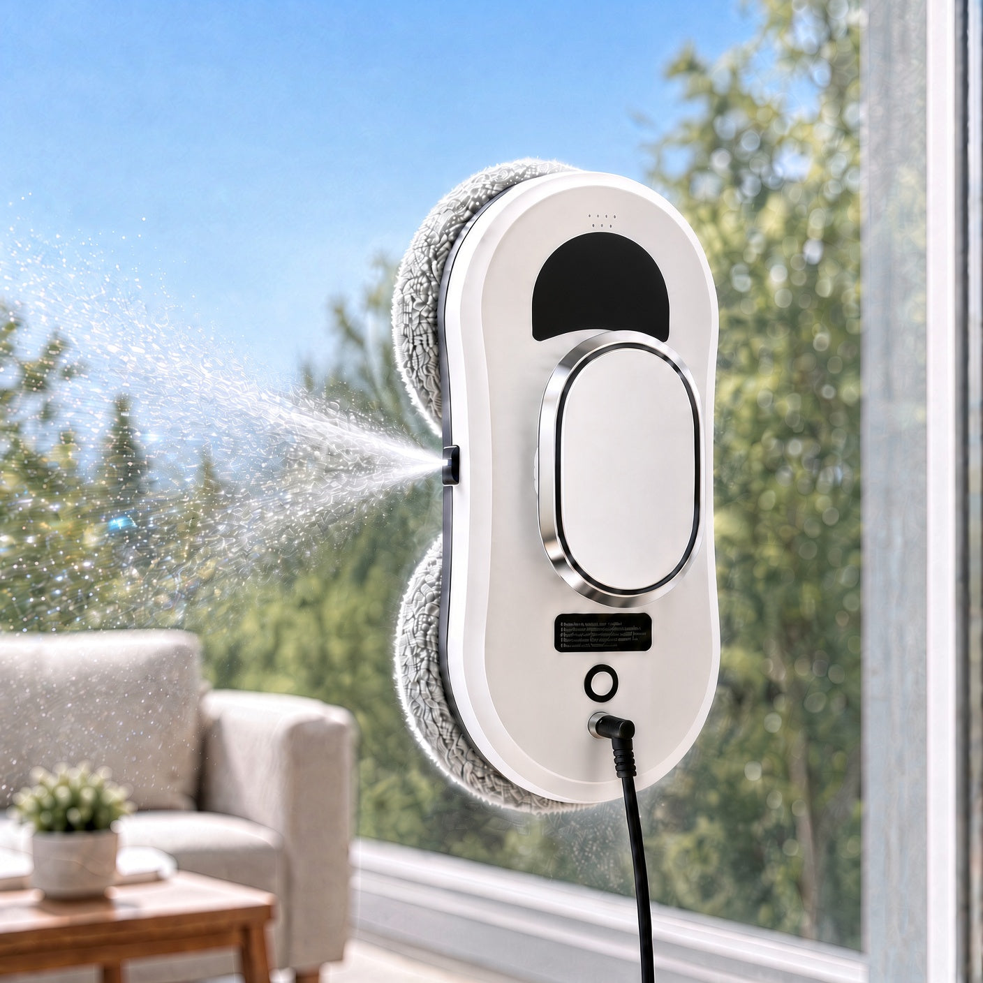 Fensterputzroboter Intelligent – Modell 2026 mit Auto-Spray